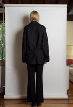 Cargar imagen en el visor de la galería, Oversized Cropped Trench Coat