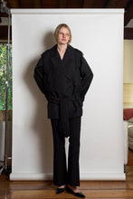 Cargar imagen en el visor de la galería, Oversized Cropped Trench Coat