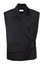 Cargar imagen en el visor de la galería, Oversized Wrap Tuxedo Vest
