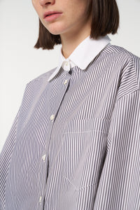 Striped Two-Way Shirt