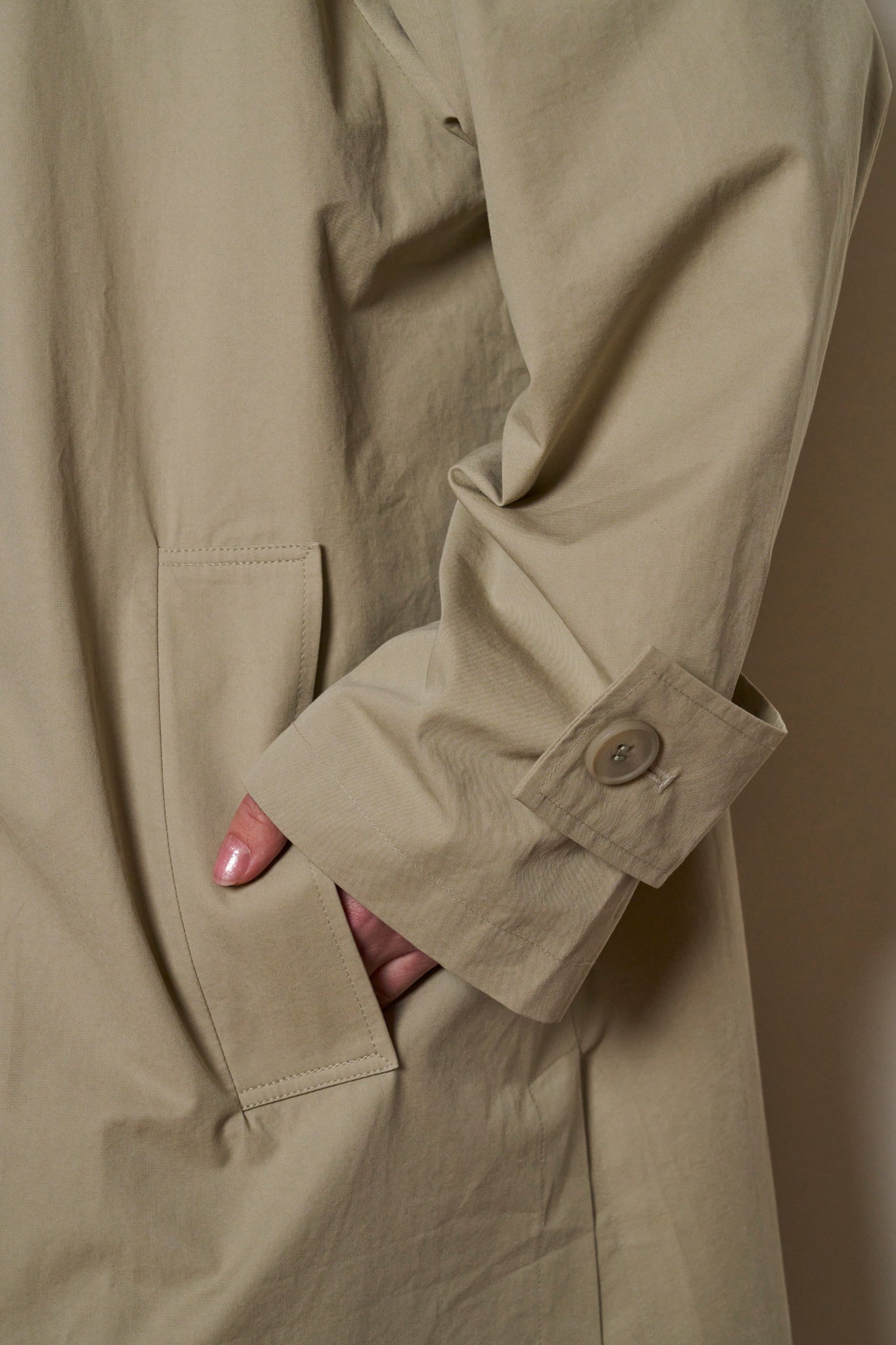 Scarf Trench Coat